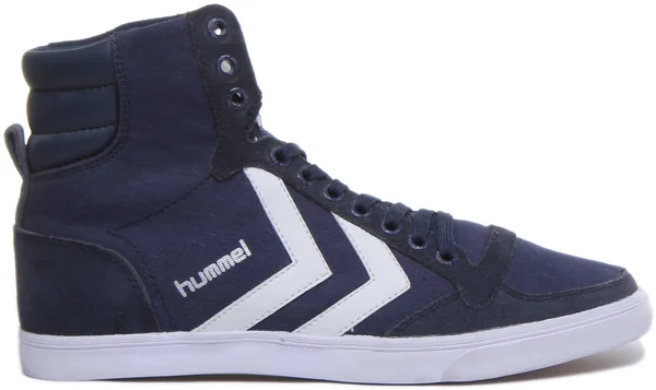 Hummel Slimmer Sta Hi in Blu White