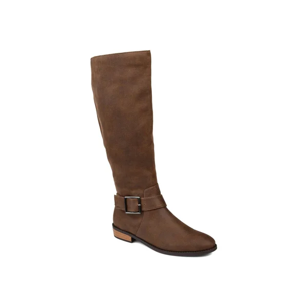 Journee Collection Women's Extra Wide Calf Winona Boot - Brown