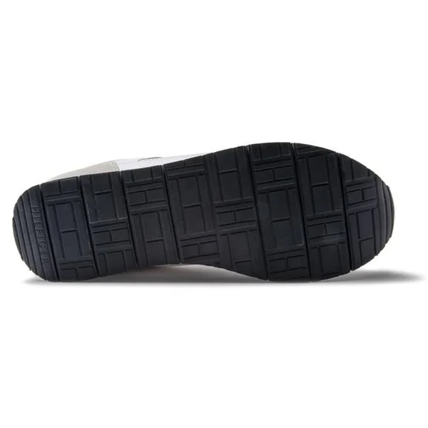 Tommy Hilfiger Corporate Material Mix White Running Style Sneakers