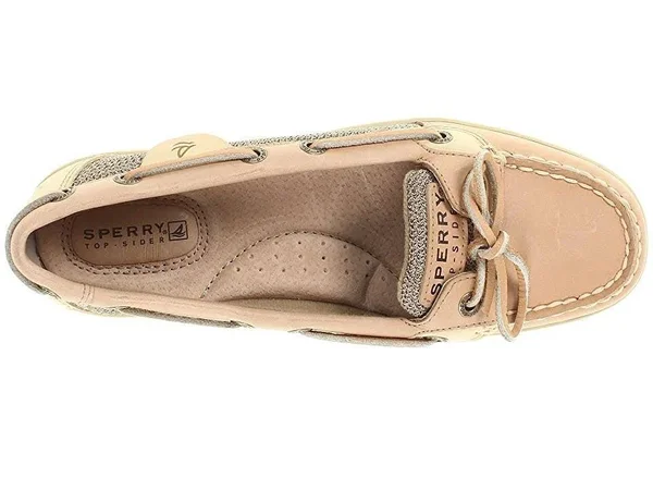 Sperry Top-Sider Women's Angelfish Boat Shoe, Size 7.5, Linen Oat