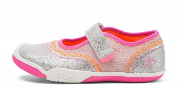 Plae Emme Child Silver/Pink, 5.5
