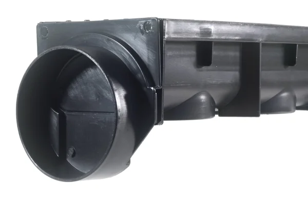Drainage Trench - Channel Drain with Grate - Black Plastic - 39x22