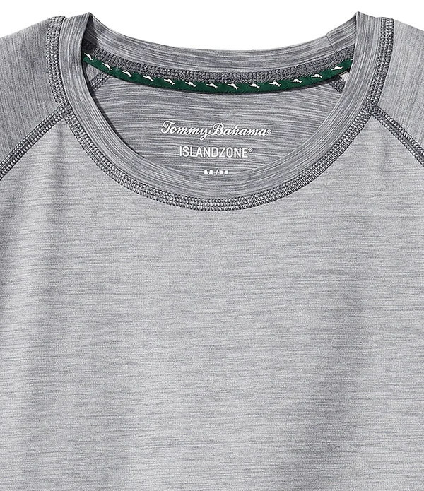 Tommy Bahama Delray IslandZone Crewneck T-Shirt - Iced Slate