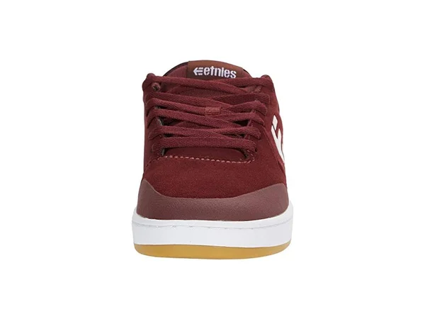 Etnies Marana Men's Skate Shoes Maroon/White : 6.5 D - Medium