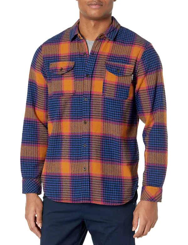 LRG Men's Long Sleeve Flannel Shirt