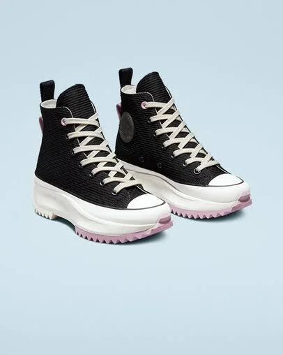 Converse Womens Run Star Hike Trainer - Black - Size - 8