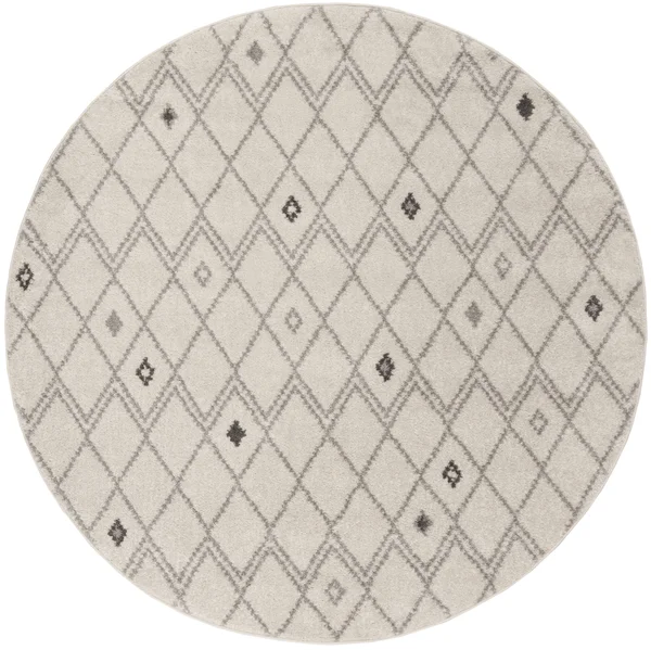 Safavieh ADR132B Adirondack Ivory - Grey Area Rug - 8& x 10&