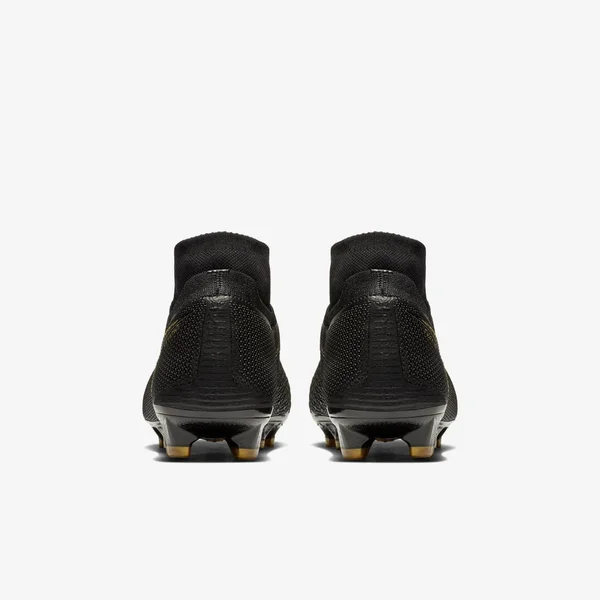 Nike Phantom Vision Elite DF FG Soccer Cleats Black-Gold - 9