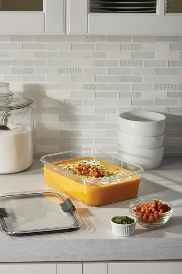 Rubbermaid Brilliance 36-Piece Food Storage Container Set - Clear