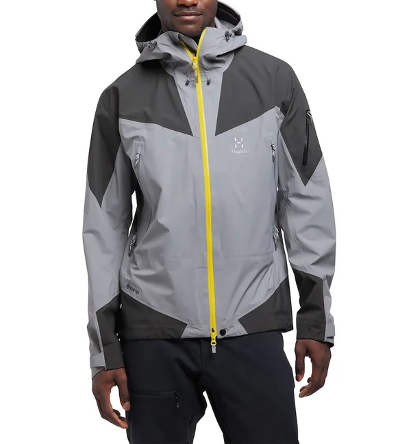 Haglofs Roc Spire Jacket - Men's Concrete/Magnetite - M