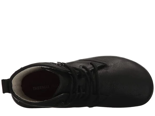 Vivobarefoot Gobi Hi-Top Leather Women's Shoes Black : 35 (US Women's 5) B - Medium