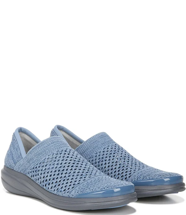 Women's Bzees Charlie Slip on Sneaker, Size: 10, White