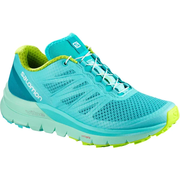 Salomon Women's Sense Pro Max Trail-Running Shoes Blue 8
