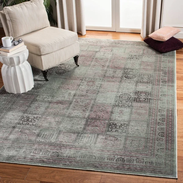 Safavieh Vintage Turquoise Traditional Rug - 4& x 5&7x22