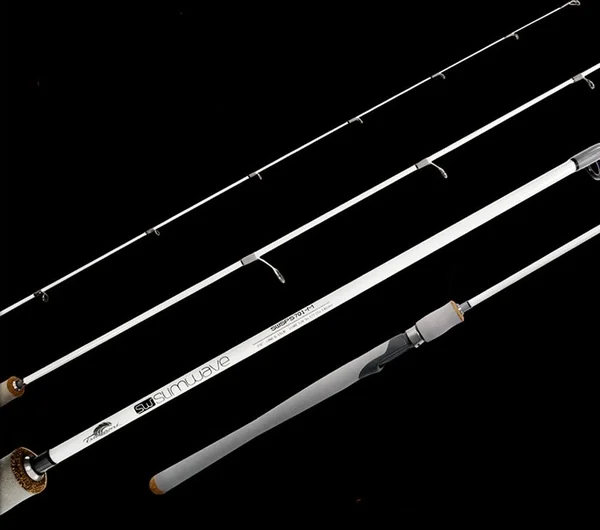 Tsunami Slim Wave White Conventional 6& 4x22 MH Rod