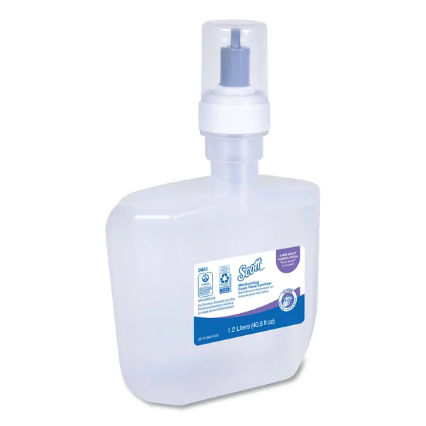 Ultra Moisturizing Foam Hand Sanitizer - 1, 200 mL, Clear, 2/Carton