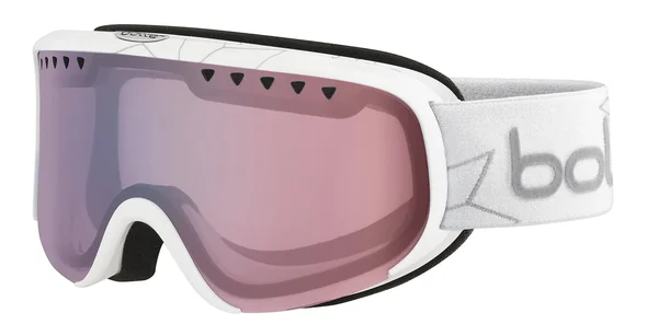 Bolle Scarlett Goggles, Shiny White Edelweiss, Phantom+
