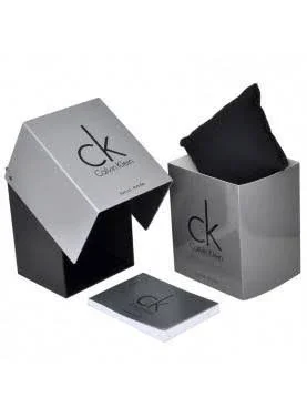 Calvin Klein Men's Minimal K3M211Y6 40mm Silver Dial Stainless Steel Mesh Watch