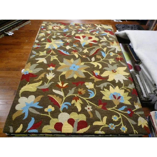 Safavieh Jardin JAR457B Brown, Multi Rug 4'X 6' Rectangle