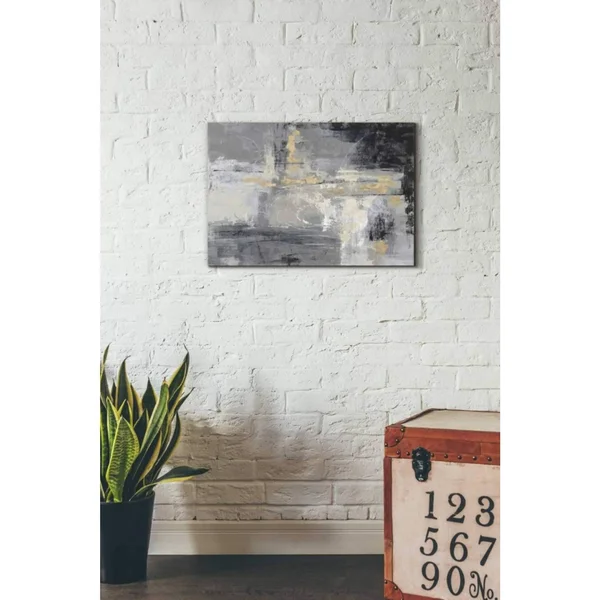 Epic Graffiti missing You Uncropped by Silvia Vassileva - Giclee Canvas Wall Art, 12x22x18x22 12x22 x 18x22