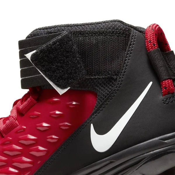 Nike Men's Force Savage Pro 2 Mid Football Cleats, Red