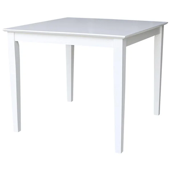 International Concepts Pure White Shaker Dining Table