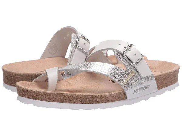 Women's Mephisto Nalia Sandal - Size: 5, White