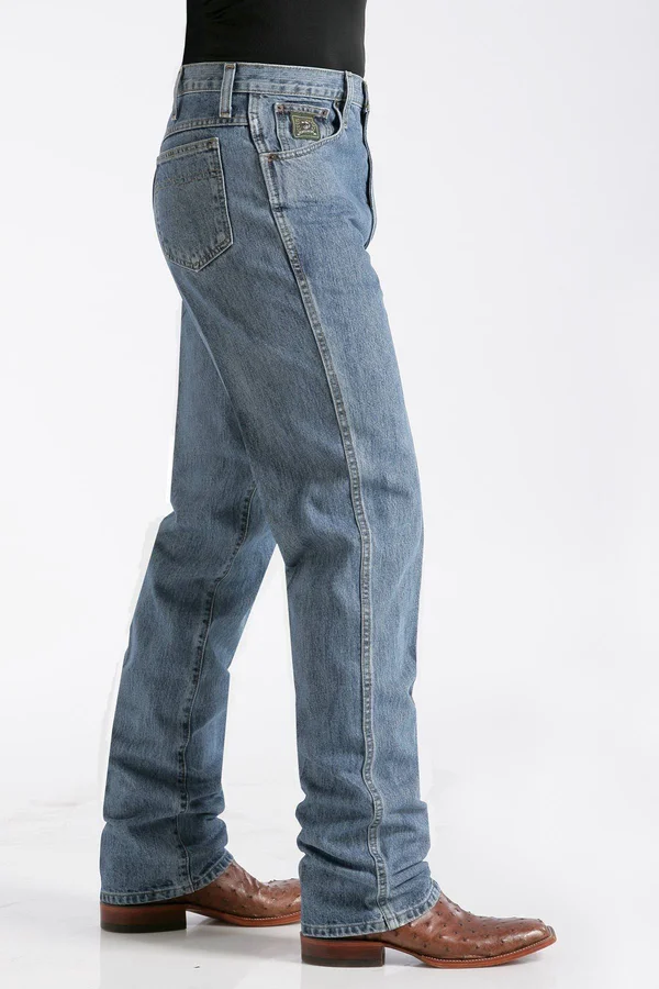 Cinch Men's Green Label Jeans - Medium Stonewash - 31x40