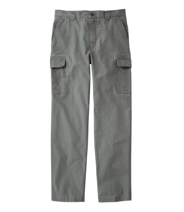 Men's Tropic-Weight Cargo Pants - Classic Fit Gray 35x30, L.L.Bean