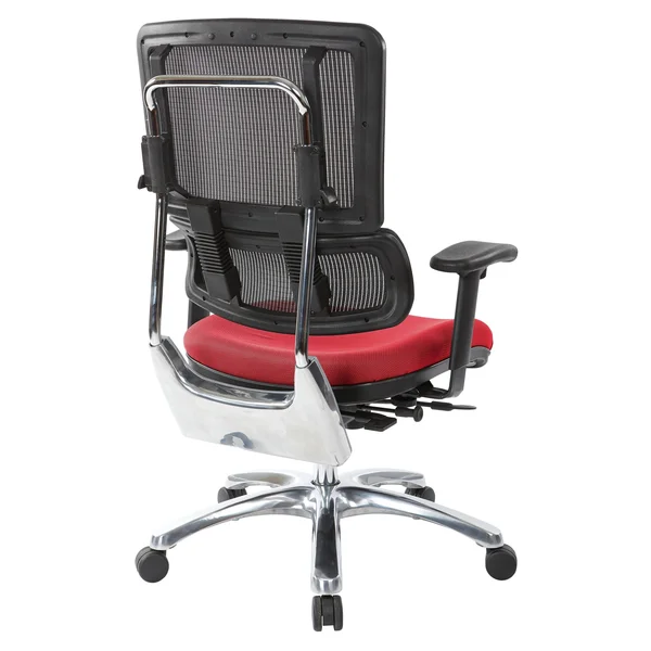 Vertical Black Mesh Back Chair