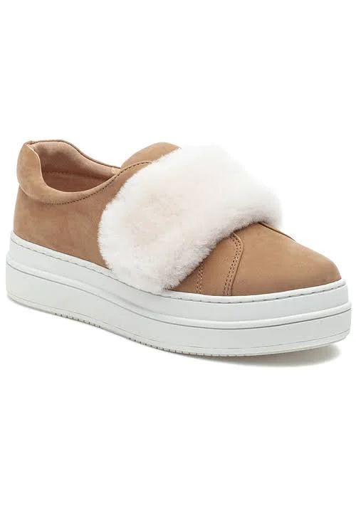 J/Slides Nobel Sneaker Sand Nubuck - Tan 7 Medium