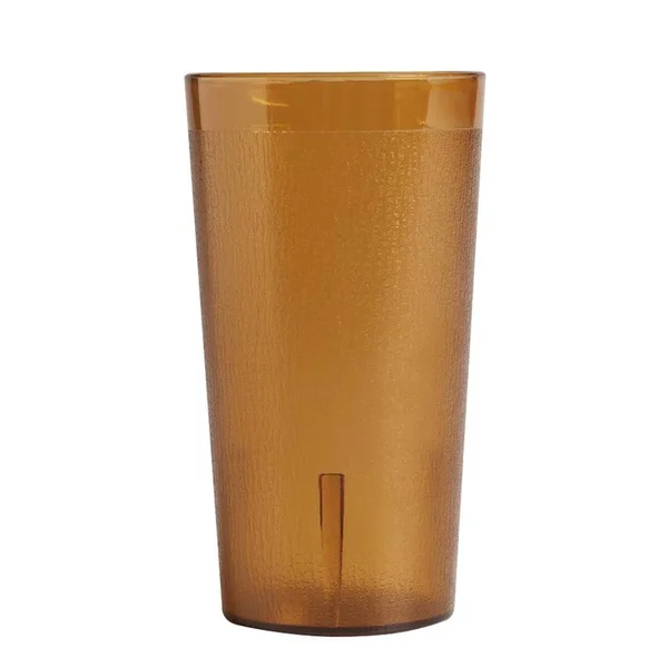 Cambro 1200P153 Tumbler 12 Ounce Colorware Amber 72-1 each