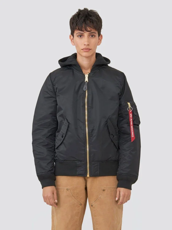 Alpha Industries MA-1 Natus Bomber Jacket W - Black - S