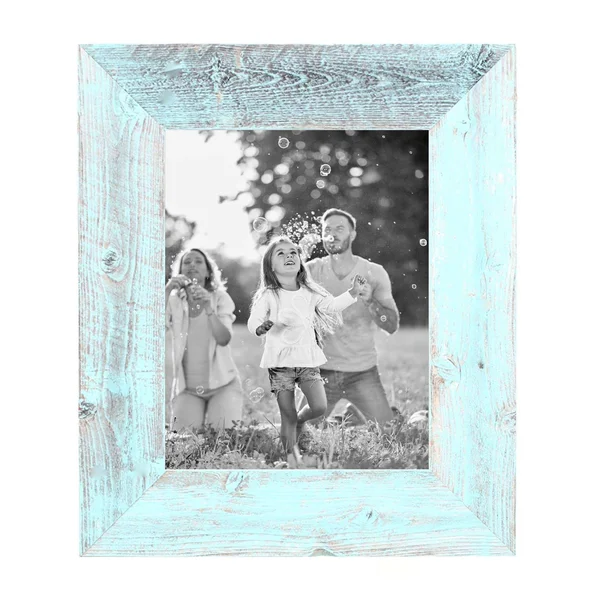 Rustic Farmhouse 3-Inch Picture Frame, Robins Egg Blue 18x24