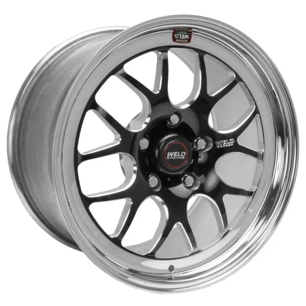 Wheel, Weld Street & Strip 77HB7100B72A Black Finish