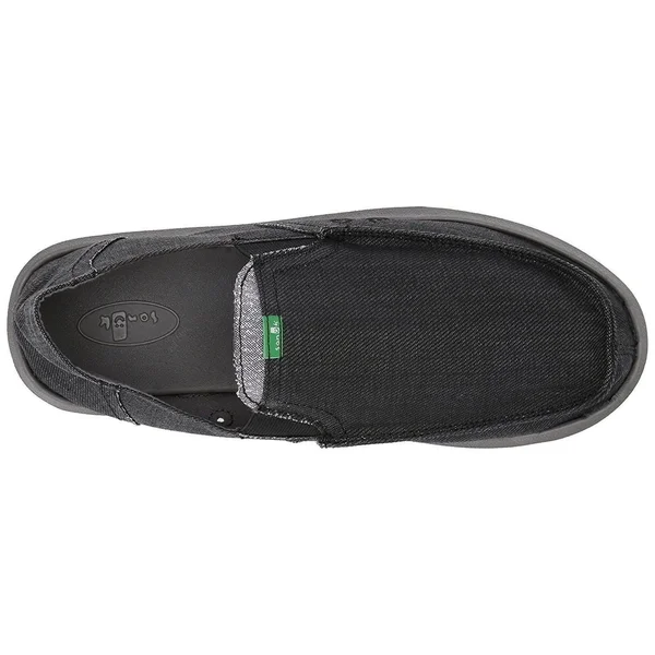 Sanuk Men's Pick Pocket Denim - Charcoal - 13
