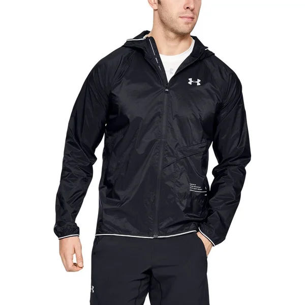 Under Armour Men's Qualifier Storm Packable Jacket - Black, XL