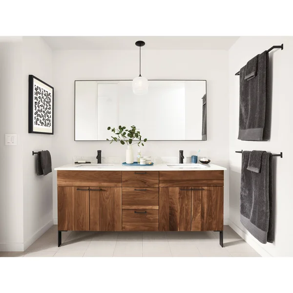 Room & Board - Modern Infinity Mirror 2D 24W 36H in Taupe Grey