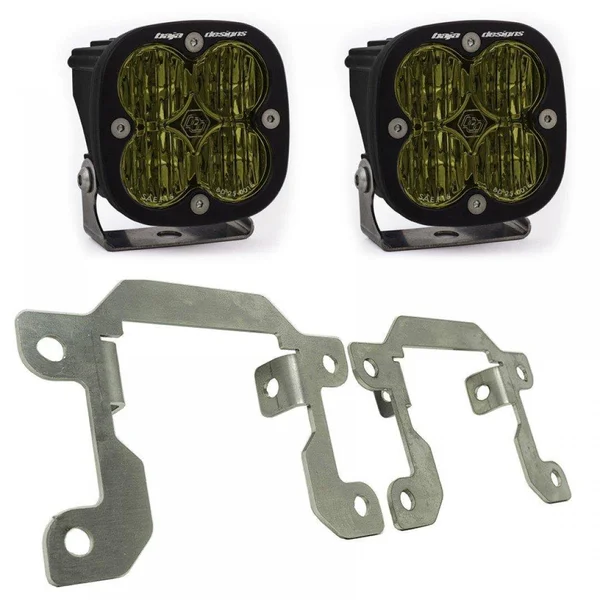 Baja Designs - Fog Light Squadron Amber Pocket Kit Ford Ranger 447716