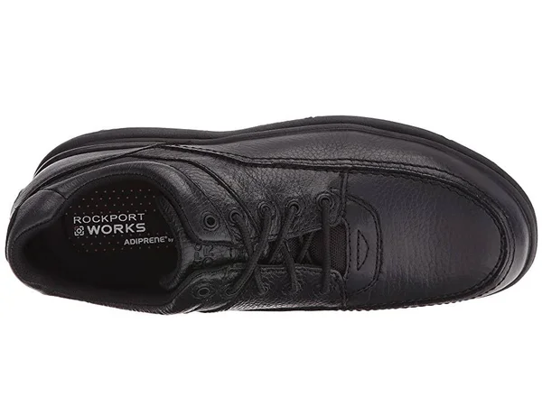 Rockport World Tour Steel Toe Work Shoe - Men's - Black