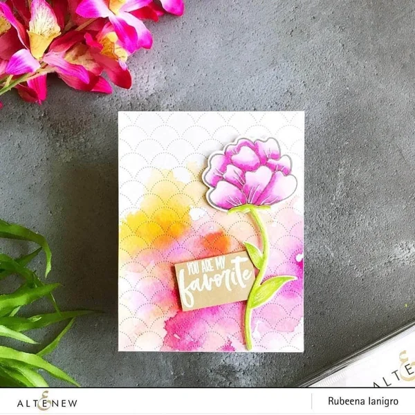Playful Blooms Stamp & Die Set - Altenew