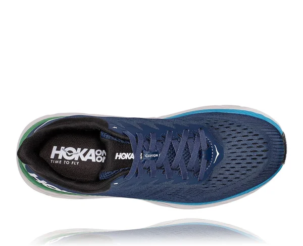 Hoka One One Men's Clifton 7 - 8.5, Moonlit Ocean/Anthracite