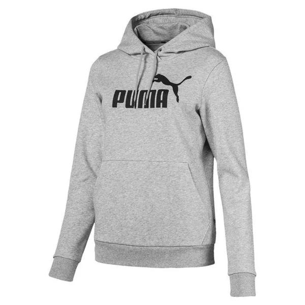 Puma Logo Ladies Hoody, Size 10 (S), Grey