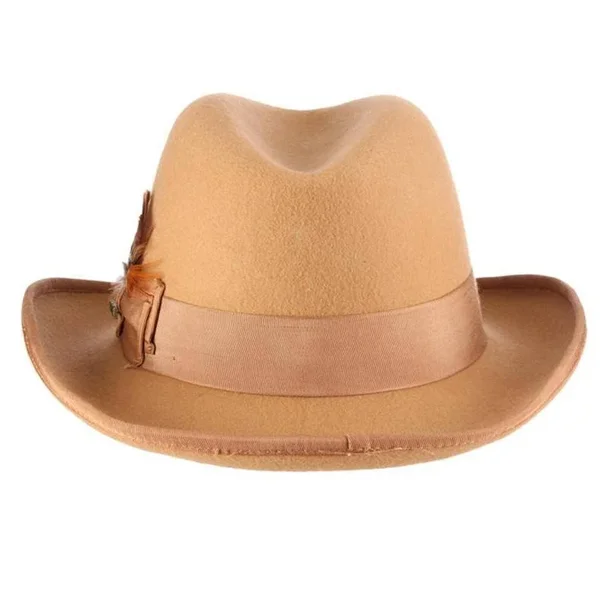 Scala Classico Men's Wool Felt Homburg Hat