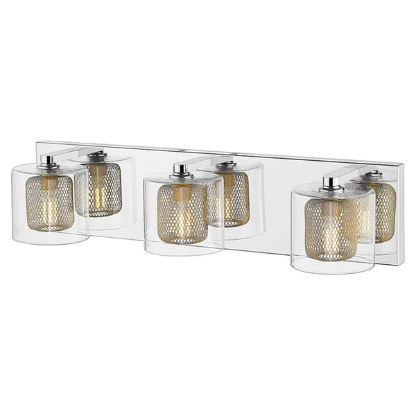 Ove Decors Reese III 3 Light Vanity Light - Bronze