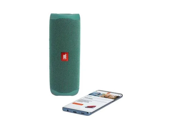 JBL Flip 5 Eco Green Portable Bluetooth Speaker W/divv Case