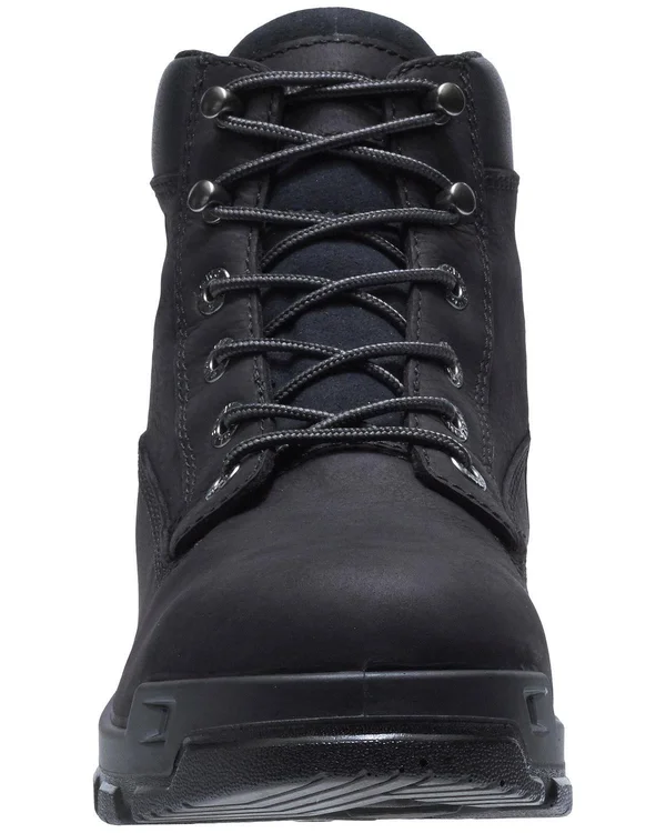 Men's Wolverine Chainhand Waterproof Soft Toe Work Boot, Size: 13, Black