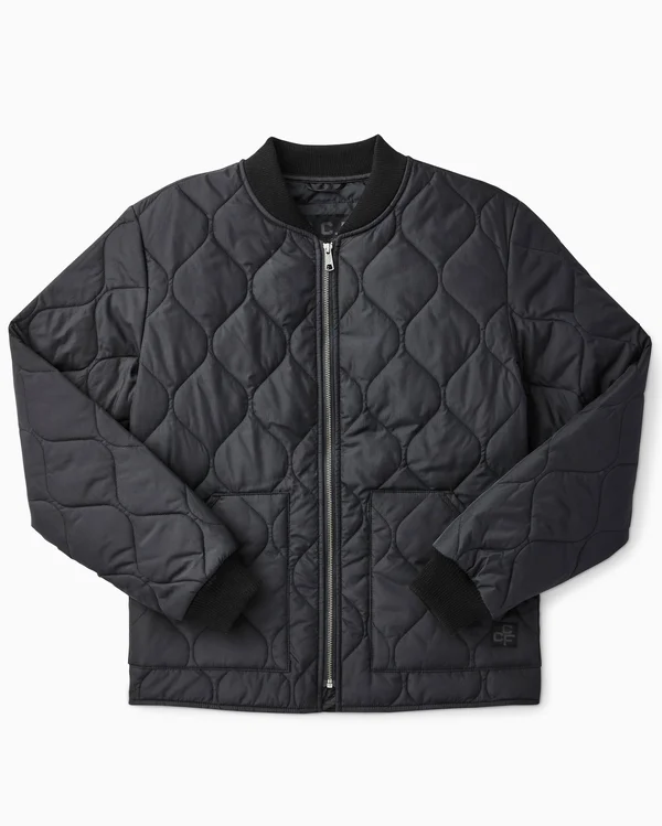 Filson - CCF Lightweight Quilted Jacket Black - Medium