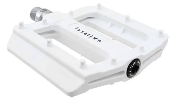 Fyxation Mesa Nylon Thin Platform Pedals - White