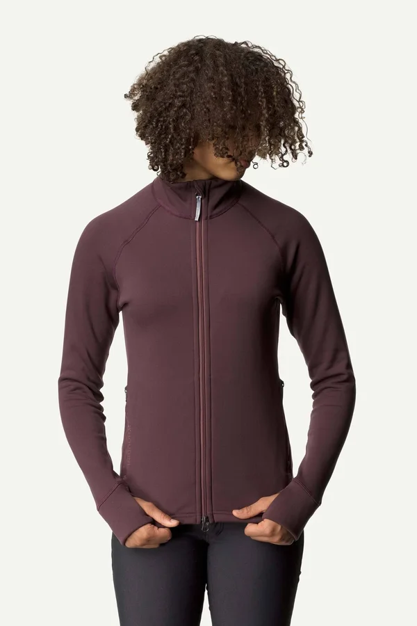 Houdini W&s Power Jacket, Red Illusion, S